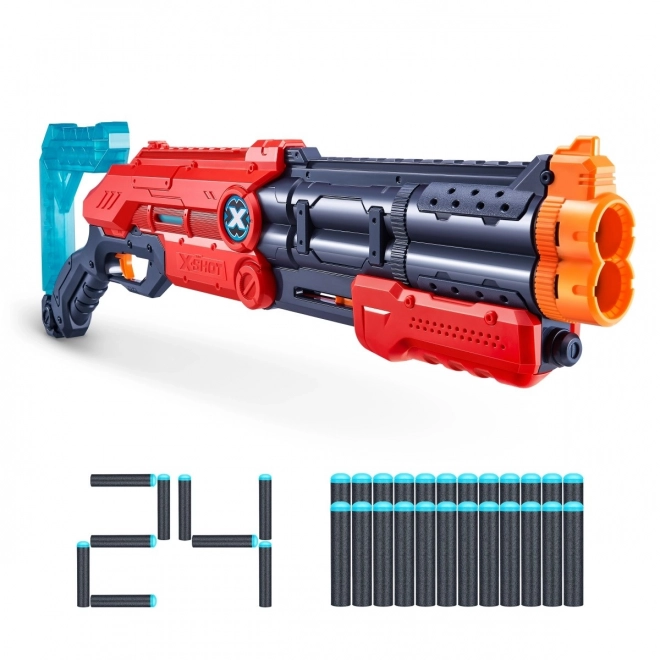 ZURU X-SHOT EXCEL Vigilante izstreljevalnik 24 puščic