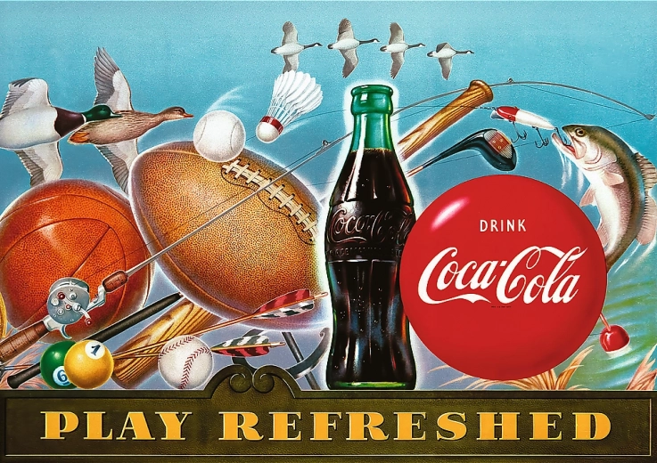 Sestavljanka TREFL Premium Plus COCA-COLA 1000 kosov