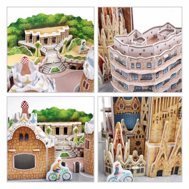 3D sestavljanka Mestna Linija Barcelona