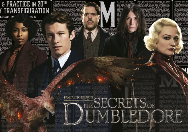 Sestavljanka Fantastična bitja: Dumbledorjeve skrivnosti 1000 koščkov