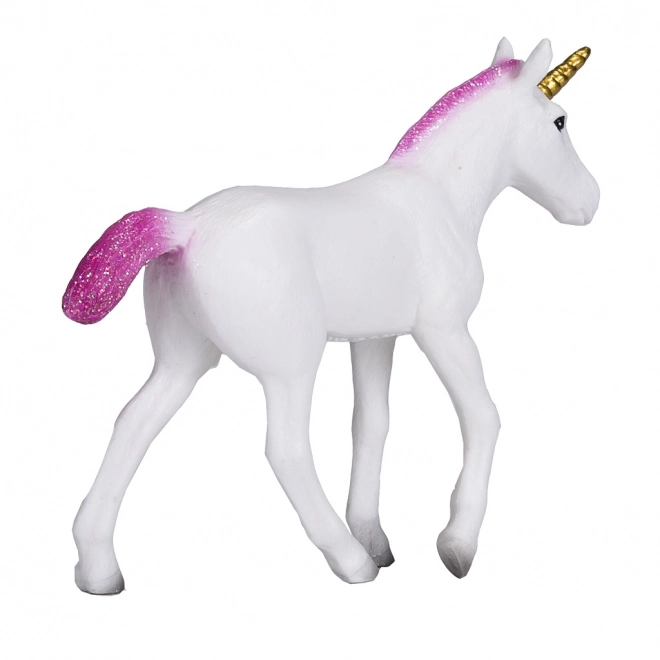 Plastična figura Samorog z rožnato grivo