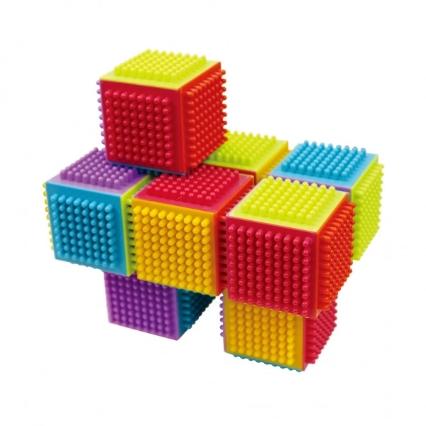 Gradbeni kocke Little Hero za otroke od 12 mesecev