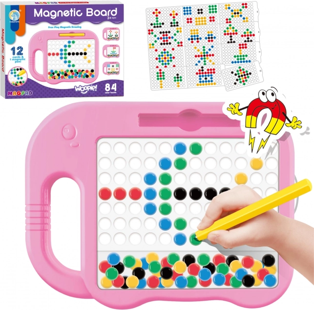 Magnetna tabla za otroke Montessori MagPad Slonček