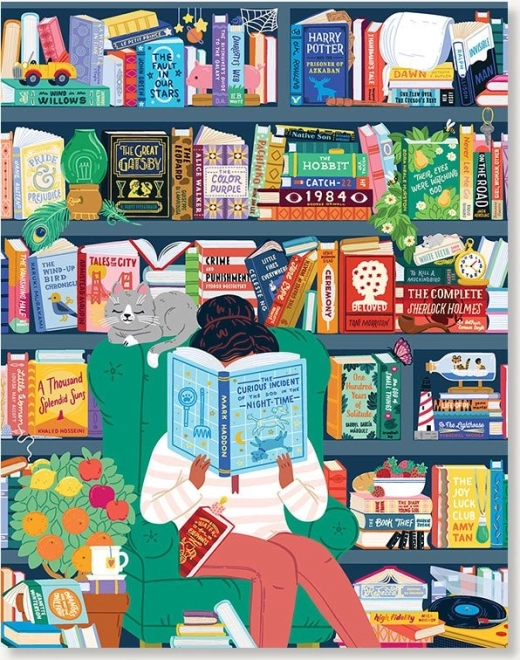 puzzle bucket list: 50 knjig sveta, ki jih morate prebrati – 1000 koščkov