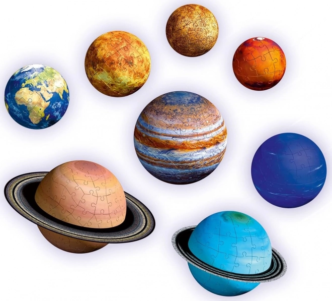 Ravensburger 3D uganka sončni sistem