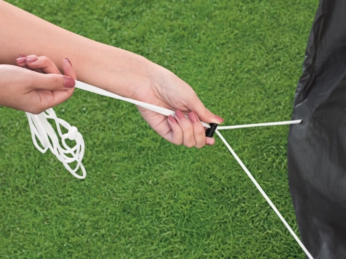 Varna pritrditev z vrvicami