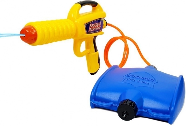 Vodna pištola s posodo 1080 ml rumeno-modra