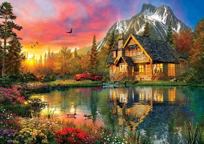ART PUZZLE Uganka Štirje letni časi v enem trenutku 2000 delov