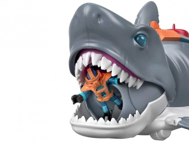 Mega napadalni morski pes Imaginext s premičnimi čeljustmi