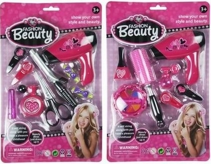 Frizerski komplet z majhnim fenom FASHION PRINCESS