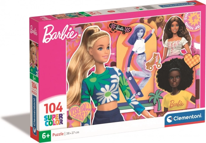 sestavljanka CLEMENTONI Barbie 104 kosov