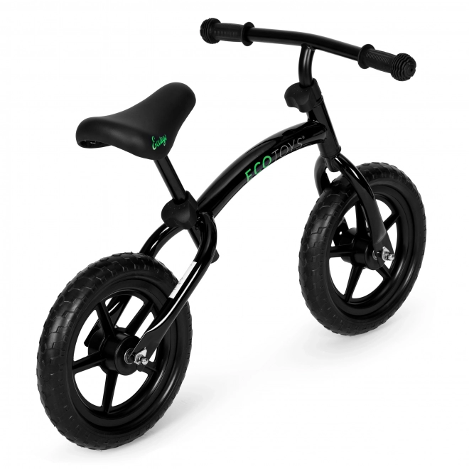 Otroški poganjalec ECOTOYS, črne barve