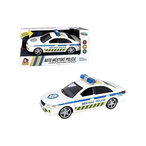 Avto mestne policije z glasom