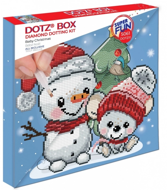 Set Diamond Dotz Otrok na Božič
