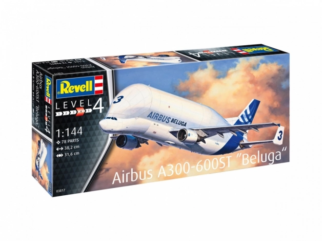 Plastični model letala Airbus A300-600ST Beluga 1/144