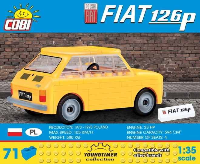 Komplet 71 delov Polski Fiat 126P