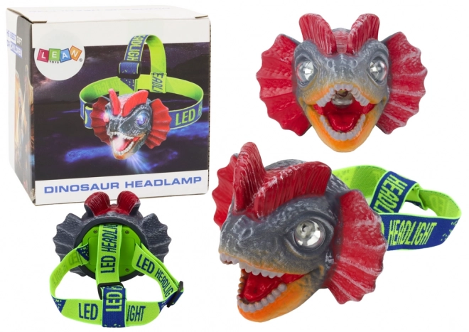 Naglavna svetilka Dinosaver Nastavljiv trak 3 LED diode