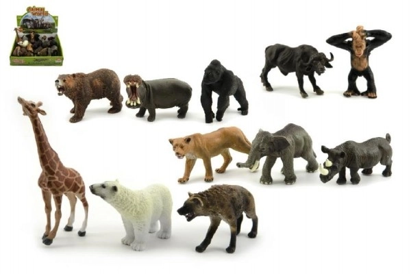 Safari ZOO živalske figurice plast 10cm mešanih vrst - 1kos