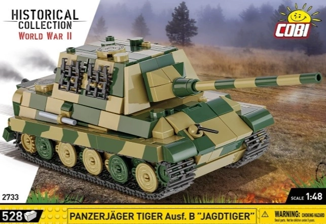 Konstrukcijska garnitura Tank Panzerjäger Tiger Ausf. B Jagdtiger