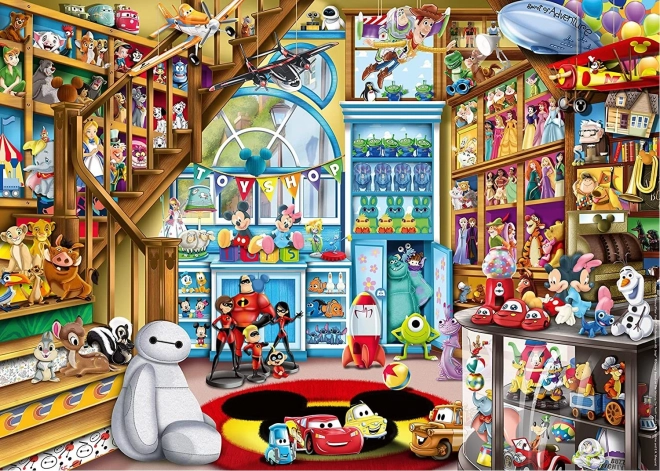 Sestavljanka 1000 koščkov Disneyjev svet