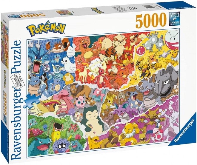 Puzzle 5000 kosov Pokémon