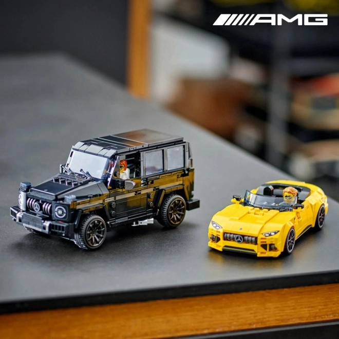 LEGO Speed Champions 76924 Mercedes-AMG G 63 in Mercedes-AMG SL 63