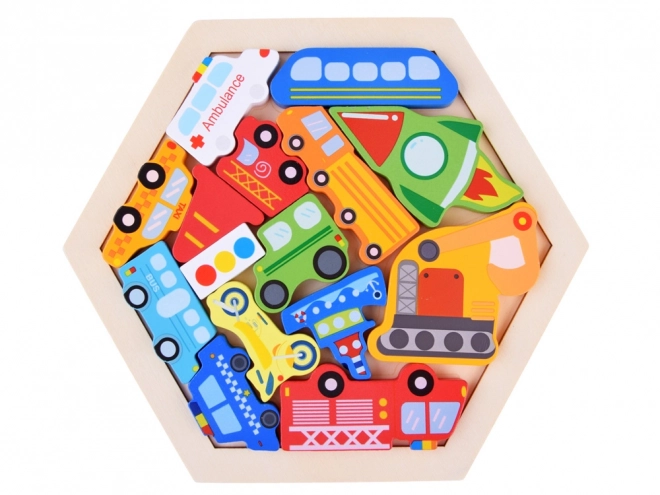 Leseno puzzle Vozila