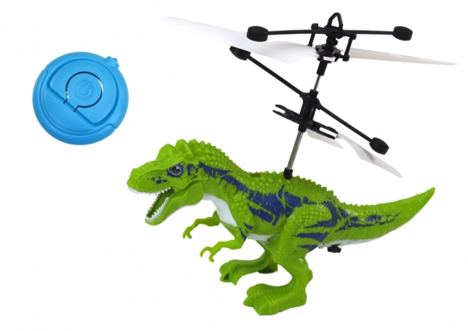 Leteči dinozaver Ročno upravljan helikopter zelen