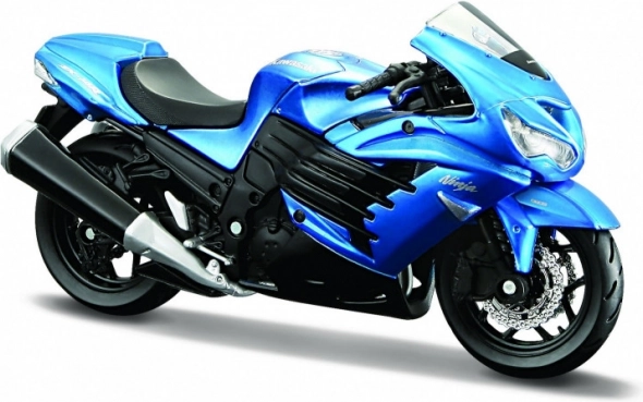Motocikel Kawasaki Ninja ZX-14R s podstavkom