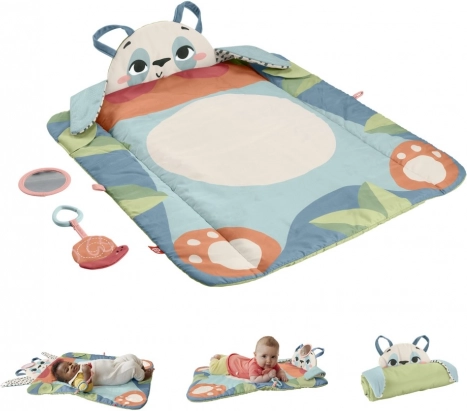 Izobraževalna igralna podloga 3v1 Panda – FISHER-PRICE Planet Friends