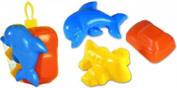 Modelčki za pesek Dohány 3 kosi mix