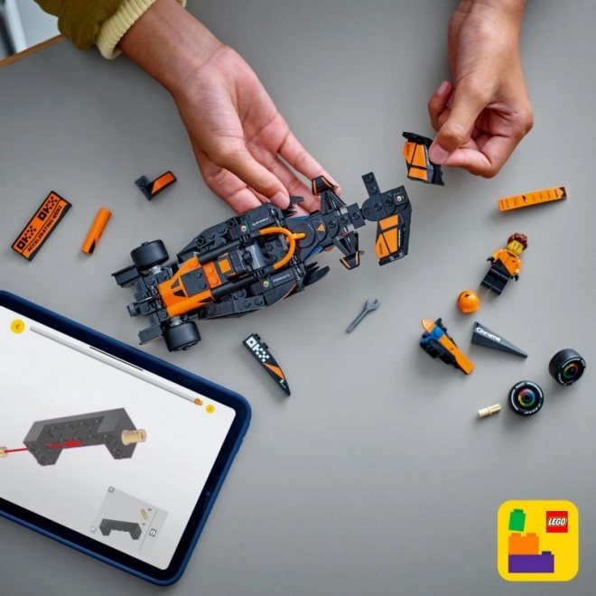 LEGO® Speed Champions 77251 McLaren F1® Team MCL38 dirkalni avtomobil