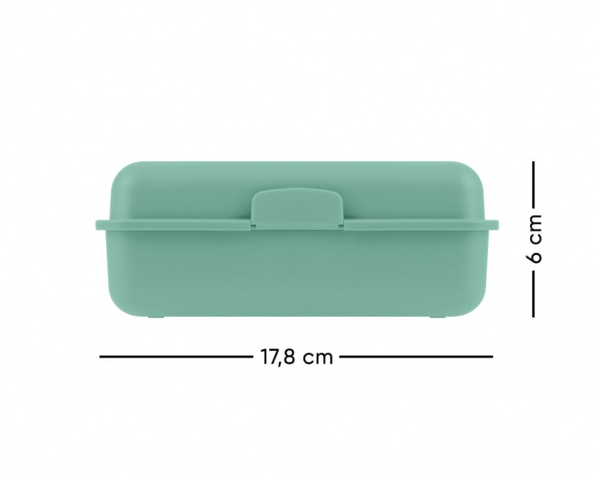 Box za malico zelen