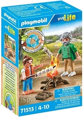 Set figur PLAYMOBIL Ogenj z marshmallows