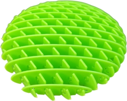 Fidget antistresna elastična senzomotorična igrača zelena 10 cm