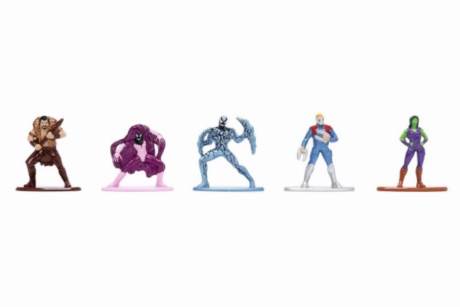 Kovinske Nano zbirateljske figurice od Marvel 20 kosov
