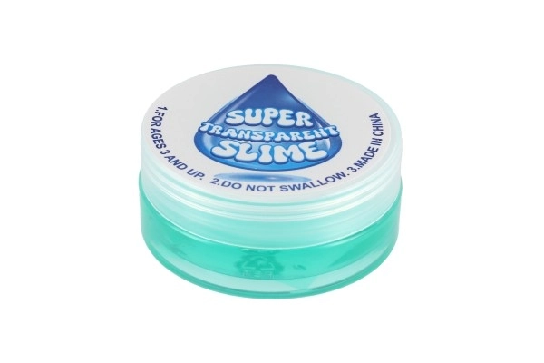 Super prozoren sluz mix barv 7 cm