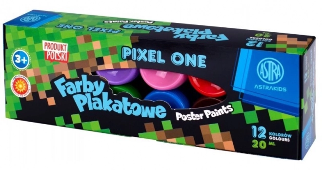 ASTRA Tempera barve Pixel One 12x20 ml
