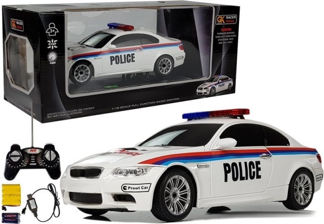 Daljinsko voden policijski avto 1:18 R/C