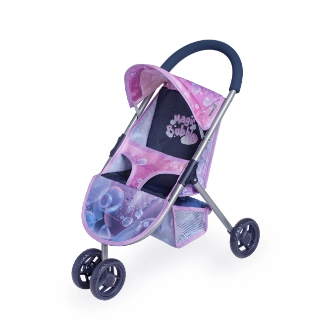DeCuevas 90276 Športni voziček za punčke trikolesni Magic Bubble 2024 - 55 cm