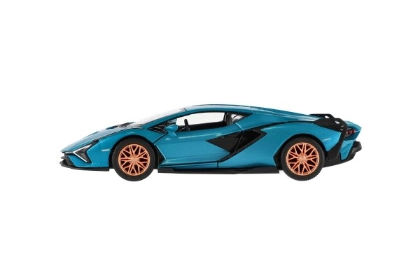 Avto Kinsmart Lamborghini Sián FKP 37 kov/plast 13cm mešanica barv
