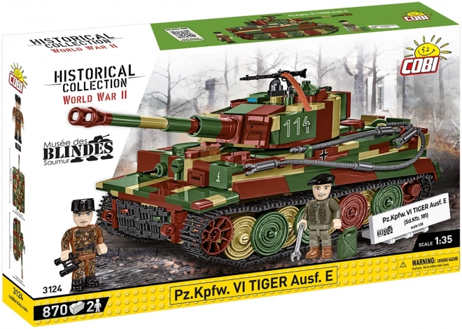 Model tank Tiger I z 870 kosov