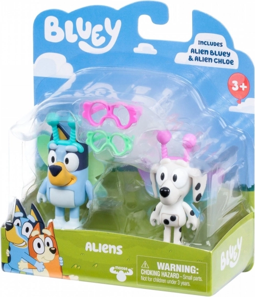 Figurici Bluey dvo-pack Baby Bluey in Chloe