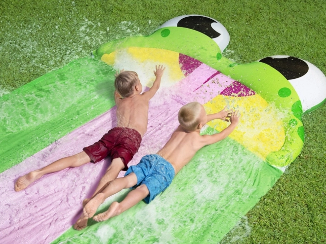 Bestway trojna vodna tobogan H2O GO! 488 cm žaba
