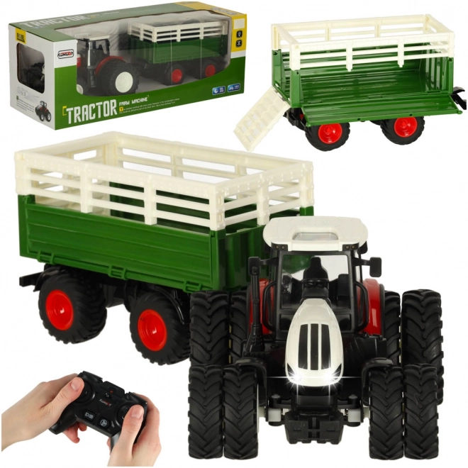 RC traktor s prikolico