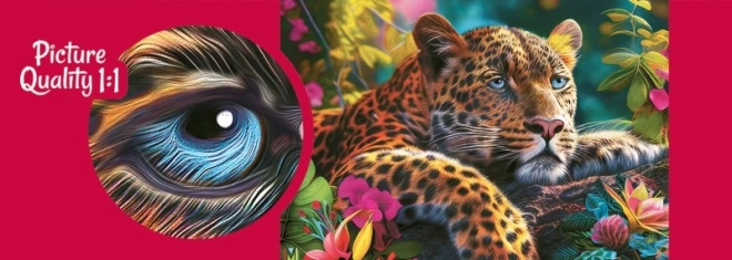 Sestavljanka Ležeči leopard 500 delov