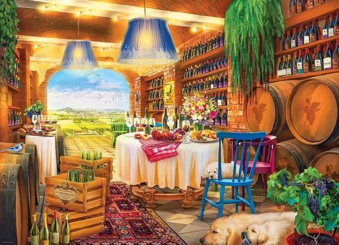 Puzzle Vinařstvo 1000 kosov Eurographics