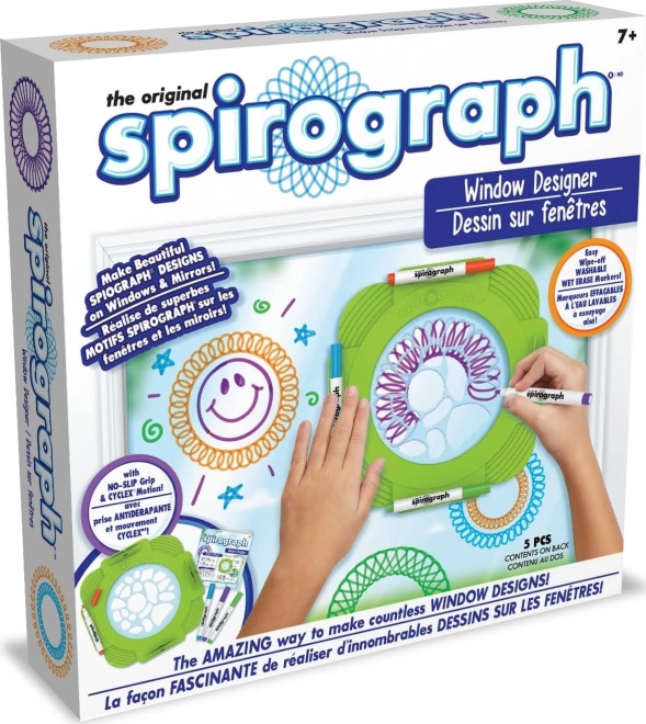 SPIROGRAPH okrasitev oken