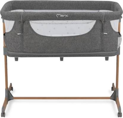 Posteljica MoMi SMART BED 4v1 siva