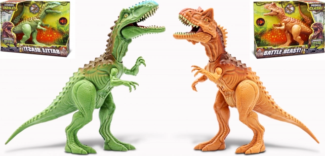 Bojni dinozaver z efekti Primal Clash! 21 cm